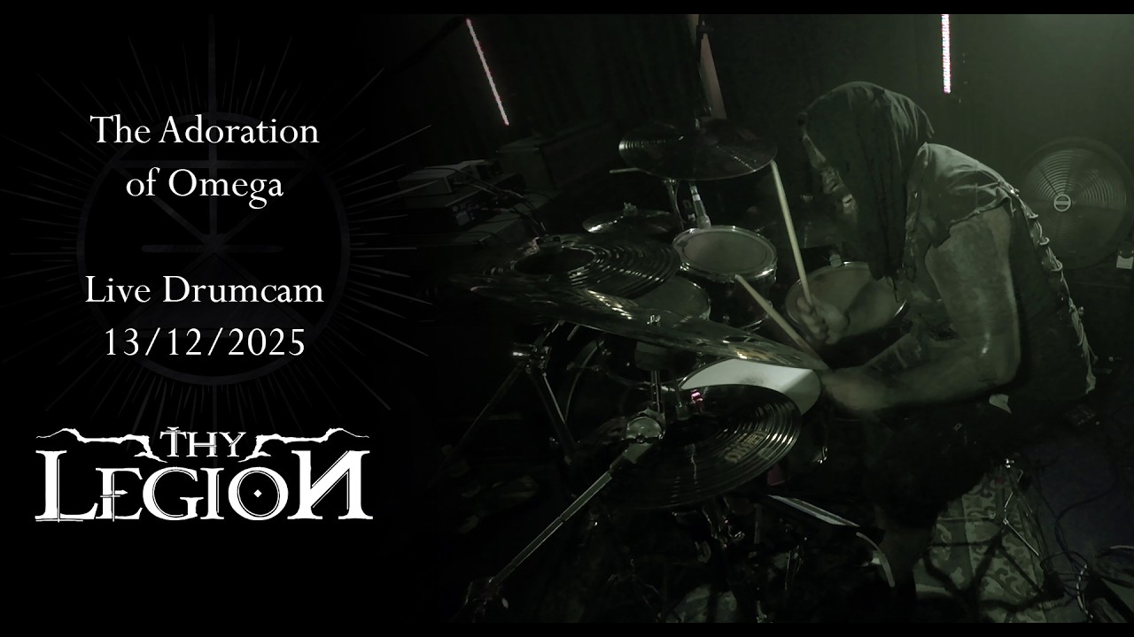 Thy Legion - The Adoration of Omega (Live Drumcam)