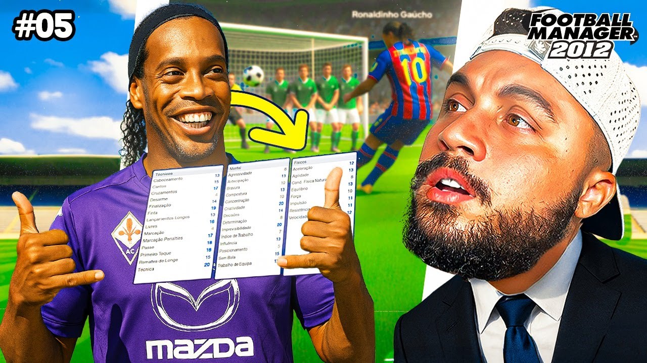 EU TROUXE O RONALDINHO GAÚCHO DE VOLTA A ITÁLIA! - Saga Football Manager 2012