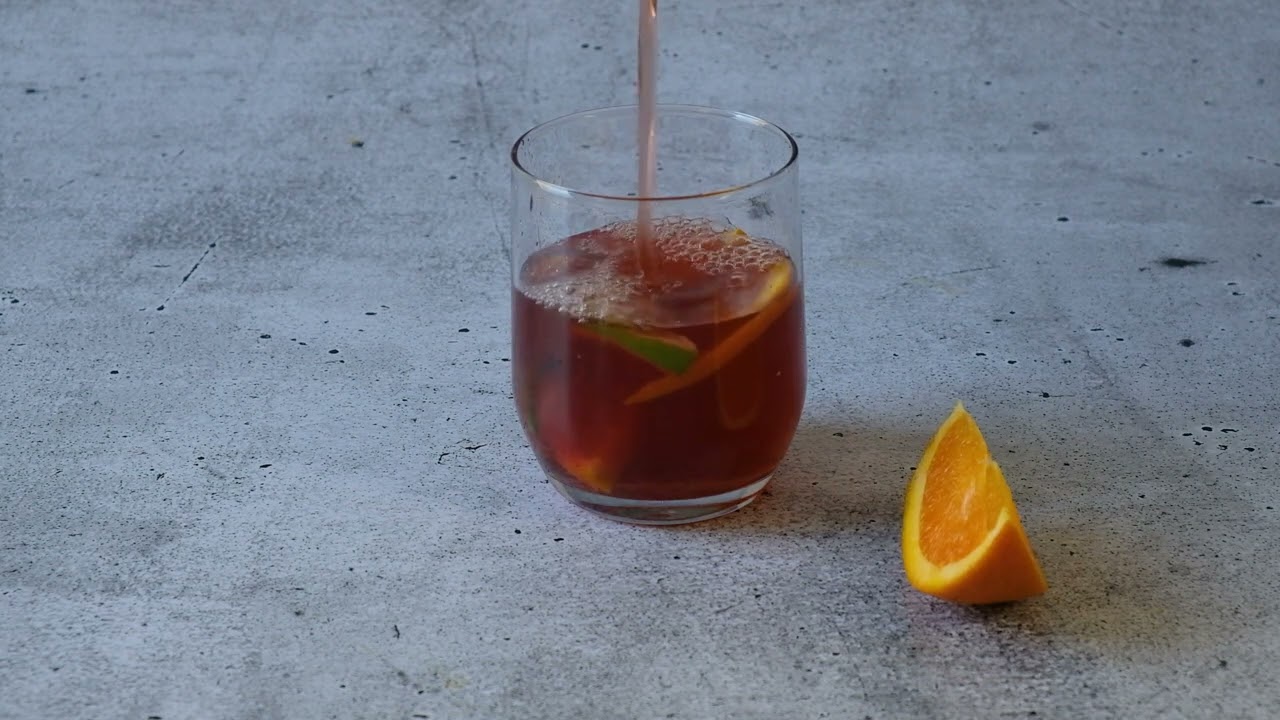 Delicious Red Wine Bourbon Summer Sangria