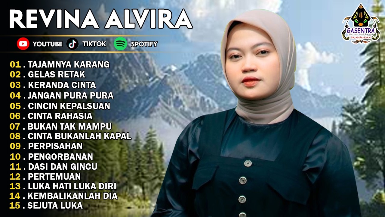 TAJAMNYA KARANG - GELAS RETAK - REVINA ALVIRA - DANGDUT KLASIK - GASENTRA TERBARU 2025