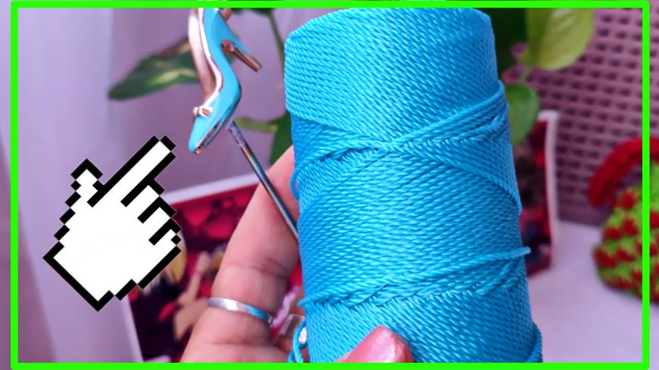 MIRA! Muy bonita y facil😱🧶