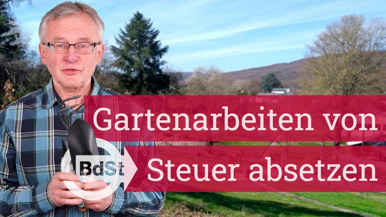 Gartenarbeiten von der Steuer absetzen: Handwerker oder haushaltsnahe Dienstleistungen?