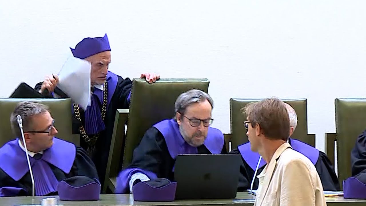 AWANTURA W SĄDZIE NAJWYŻSZYM. WZBURZONY SĘDZIA ANDRZEJEWSKI POPCHNĄŁ INNEGO SĘDZIEGO