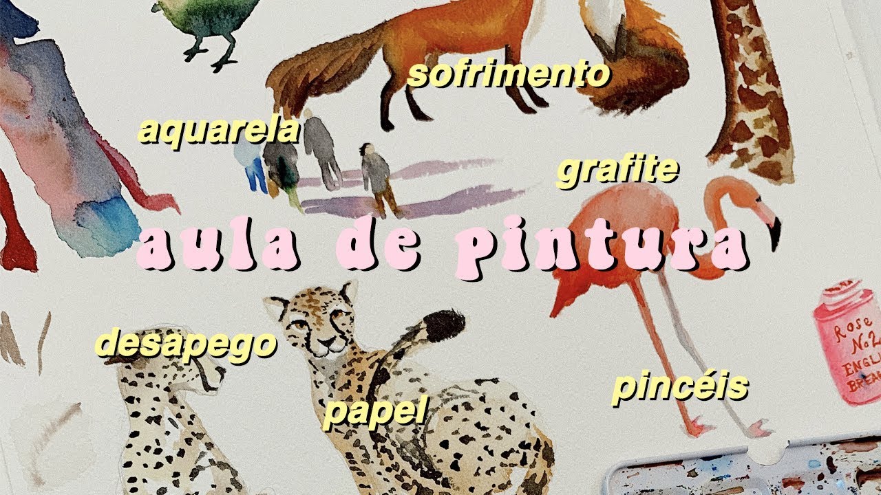 o que eu aprendi na aula de pintura afinal??