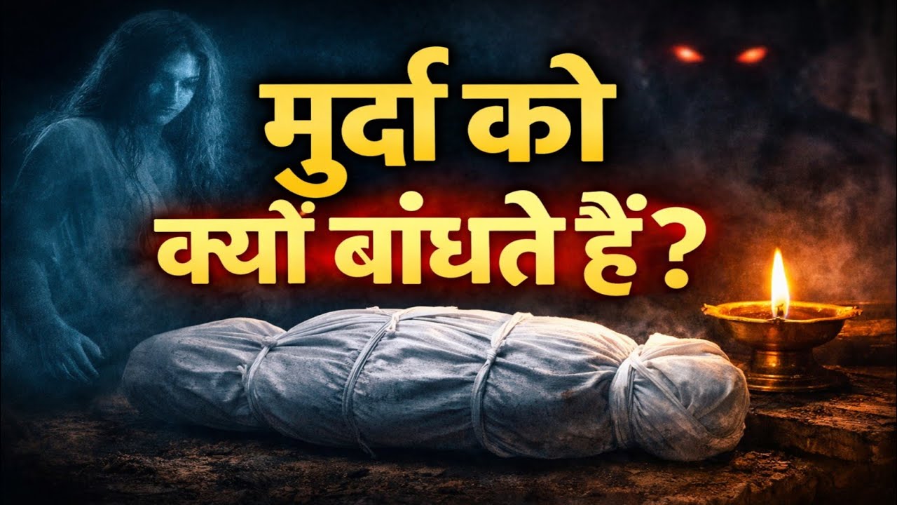गरुण पुराण के अनुसार मुर्दे को क्यों बांधा जाता है? | मृत्यु के बाद आत्मा का सबसे बड़ा रहस्य