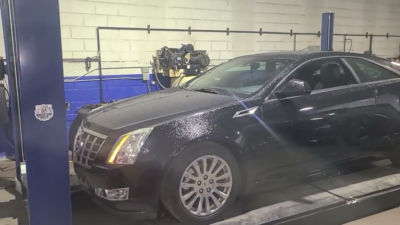 2012 CADILLAC CTS REAR BUMPER REPAIR AFTER A BAD BODYSHOP