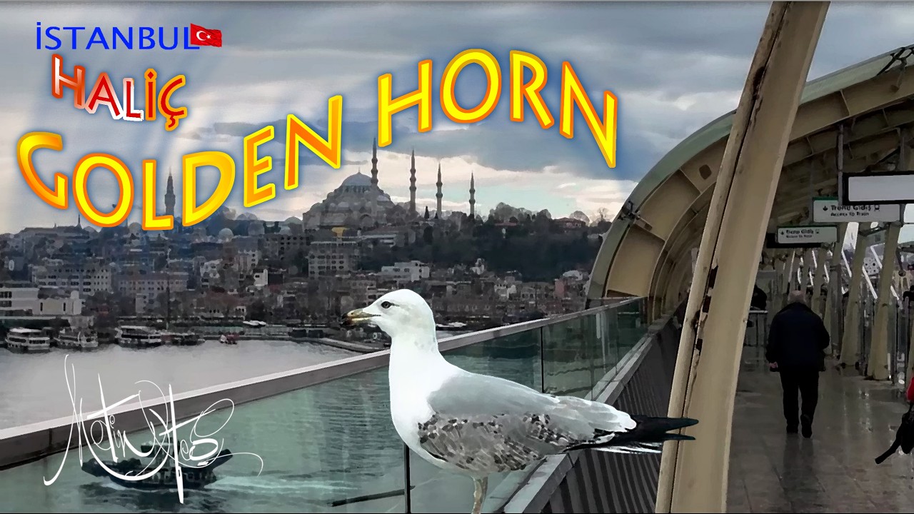 Adım adım İSTANBUL/ Haliç - Golden Horn-1 / 4K Walking Tour