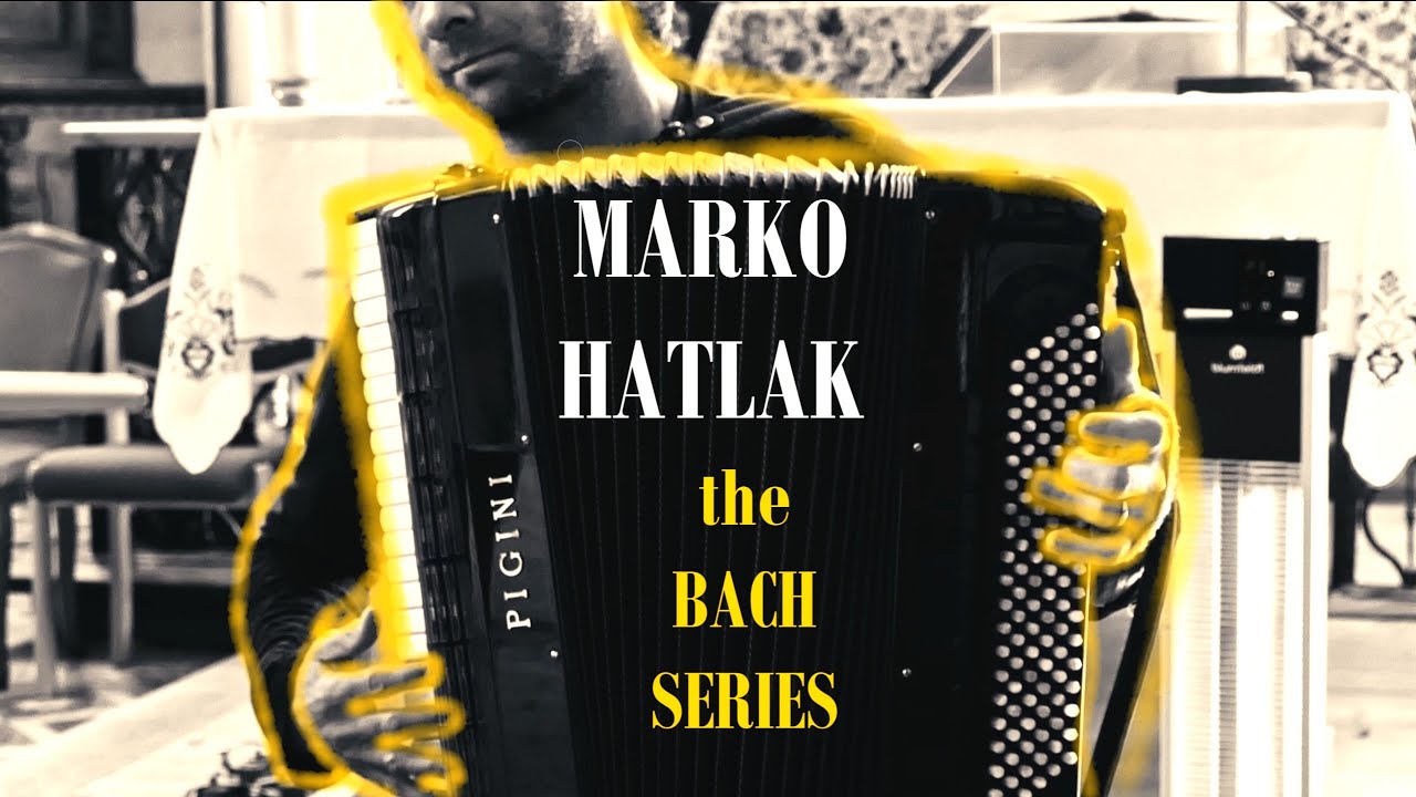 BACH -  French Suite No. 6, Allemande - Marko Hatlak Accordion