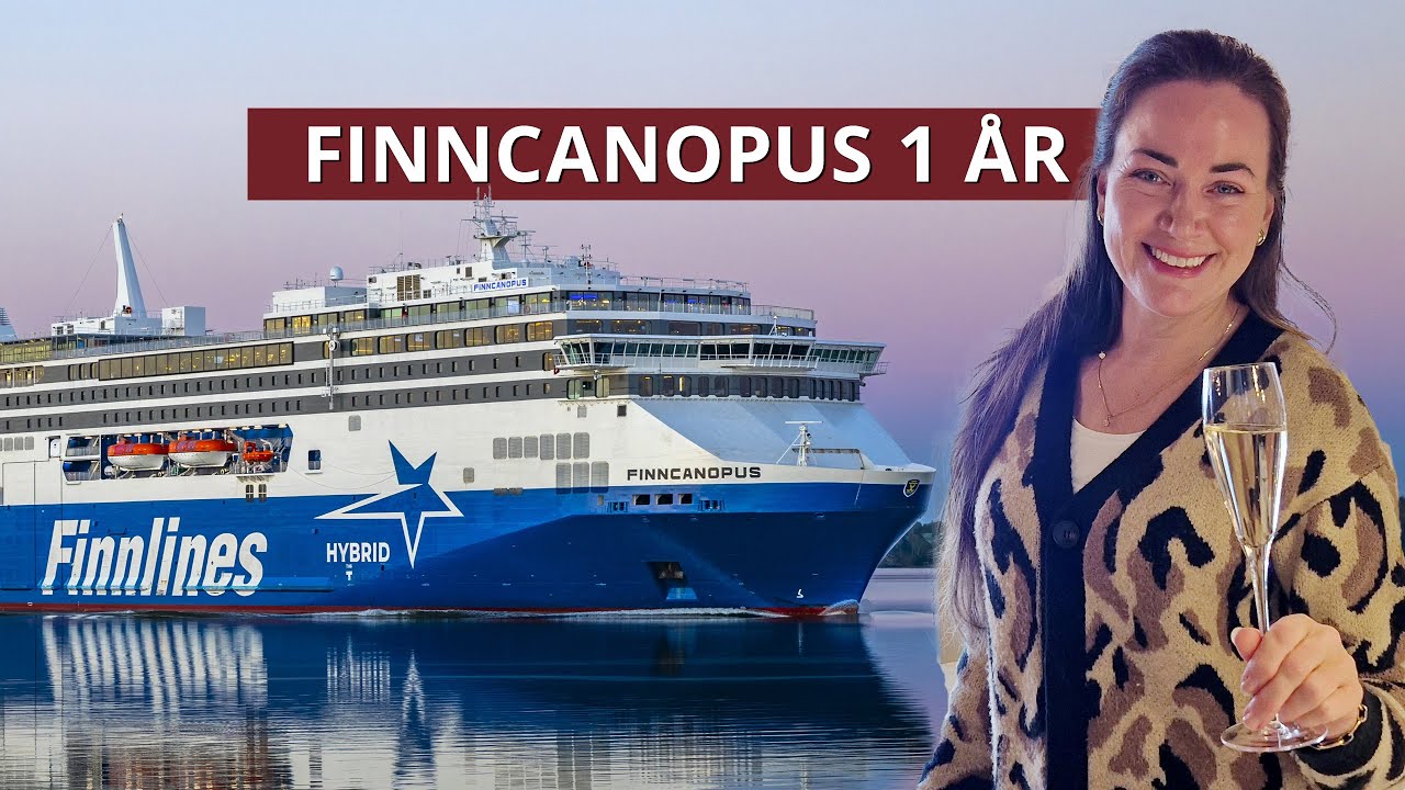 Dagskryssning till Åland med Finnlines Superstars - Finncanopus fyller ett år