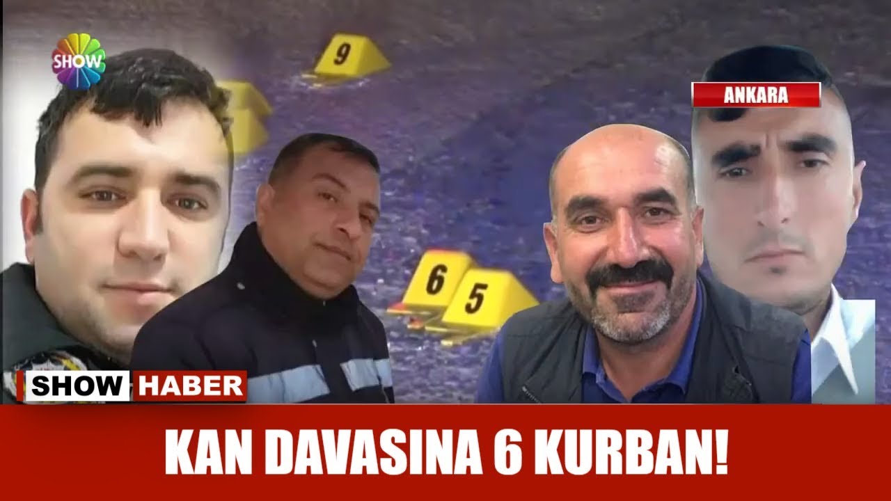 Kan davasına 6 kurban!
