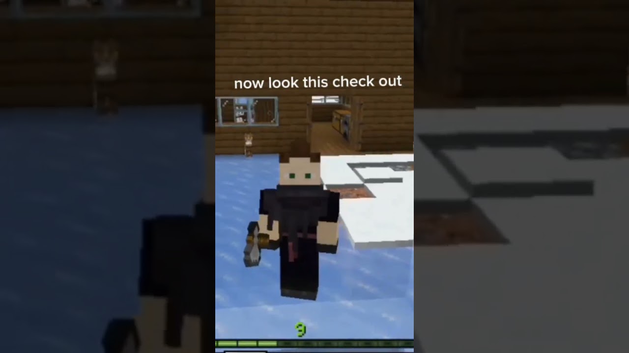 Alyaan first Minecraft short 