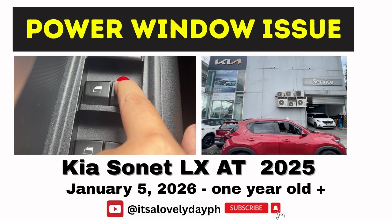 Электростеклоподъемник не работает - Kia Sonet LX AT 2025