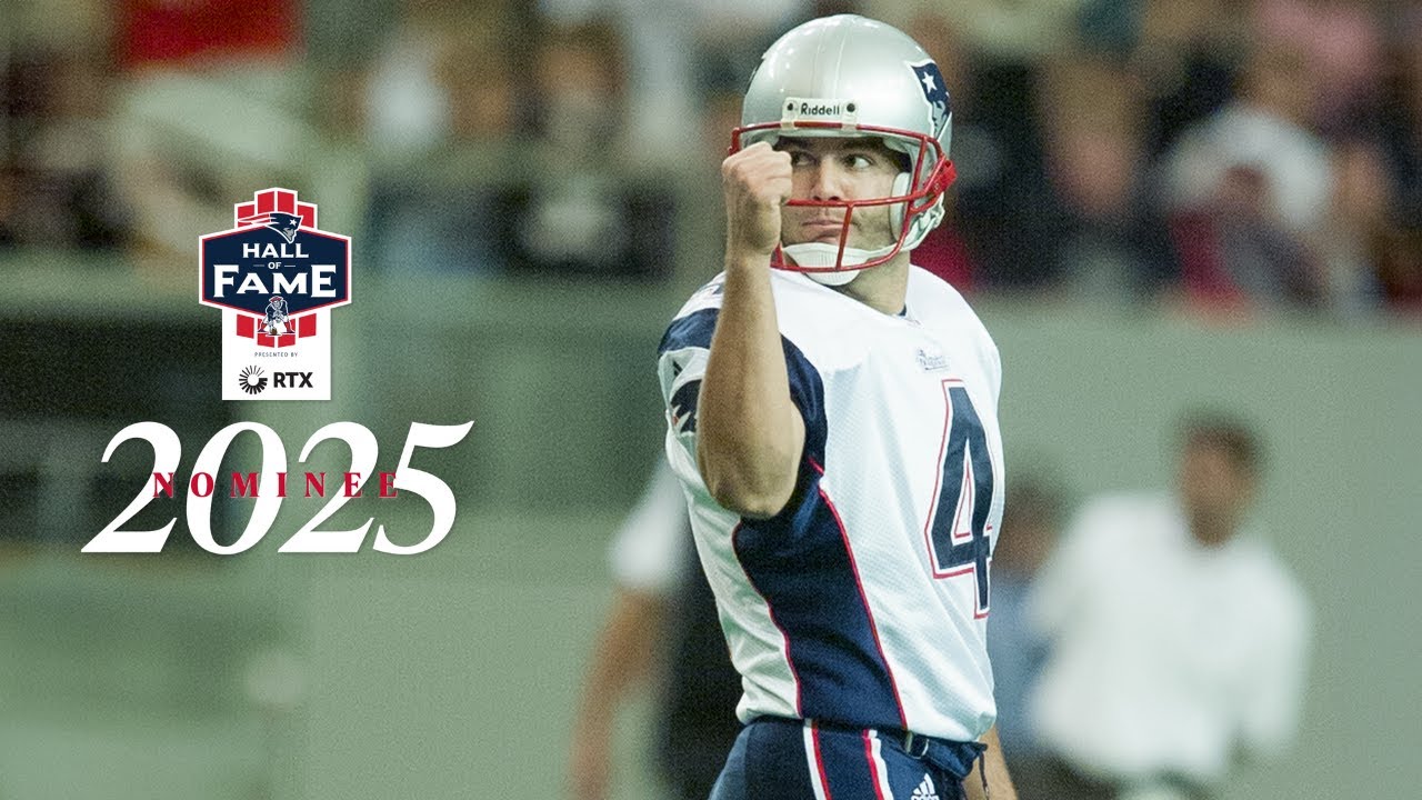 Adam Vinatieri Named 2025 Patriots Hall of Fame Finalist