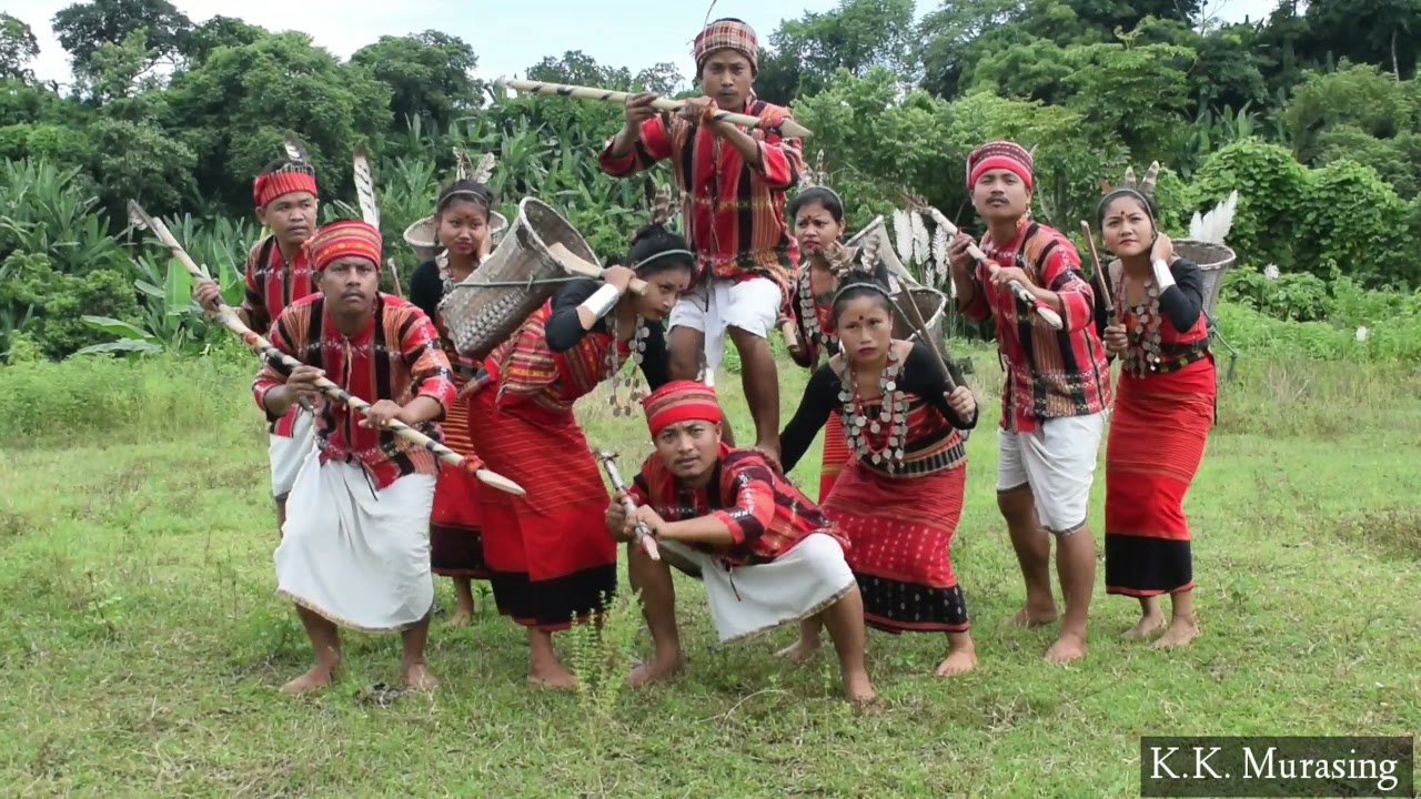 Best Tripuri Traditional Dance II A Murasing Folk Dance II Mosok sulmani II Twiwandal Murasing Para