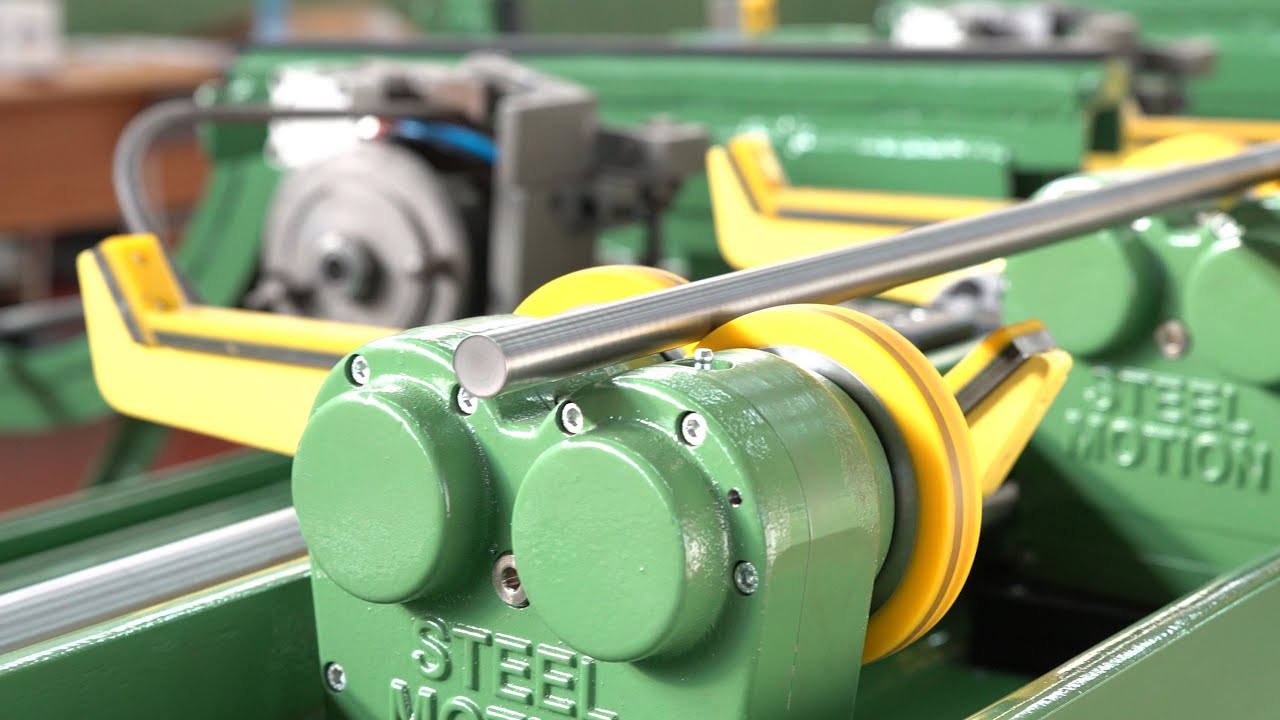 Steel Motion SM120 6000 - Loading and unloading system for round bars and tubes
