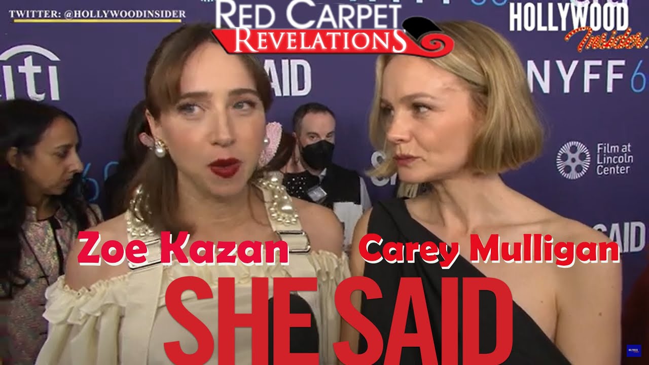 Red Carpet Revelations | Zoe Kazan and Carey Mulligan - 'She Said'