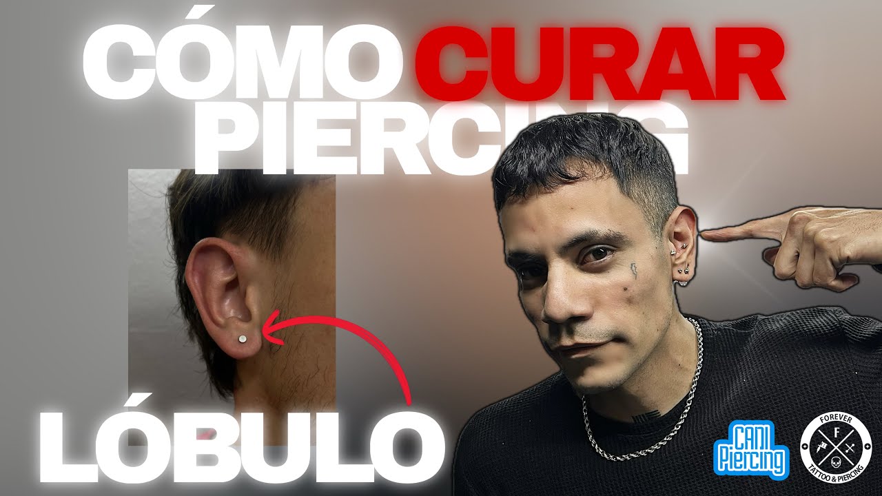 C&Oacute;MO CURAR Y CUIDAR TU ARITO (PIERCING EN EL L&Oacute;BULO) - limpieza -cuidados - tips