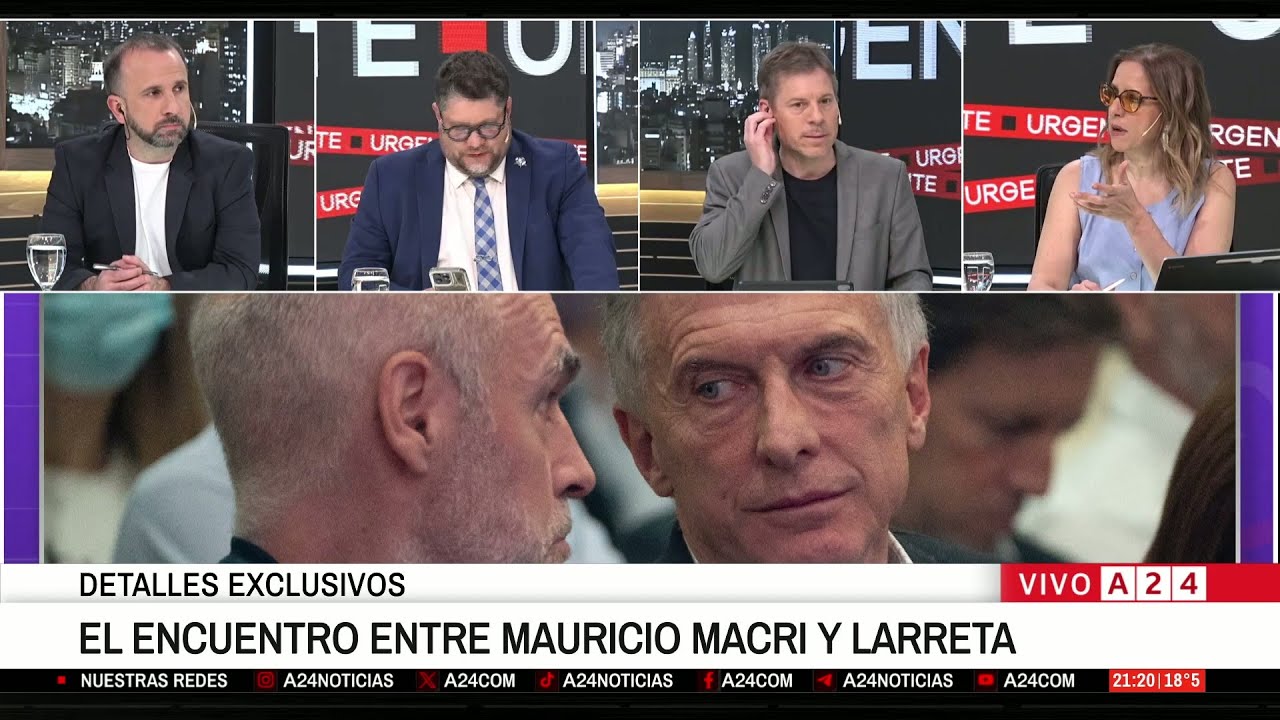 🚨EL ENCUENTRO ENTRE MAURICIO MACRI Y HORACIO RODRÍGUEZ LARRETA