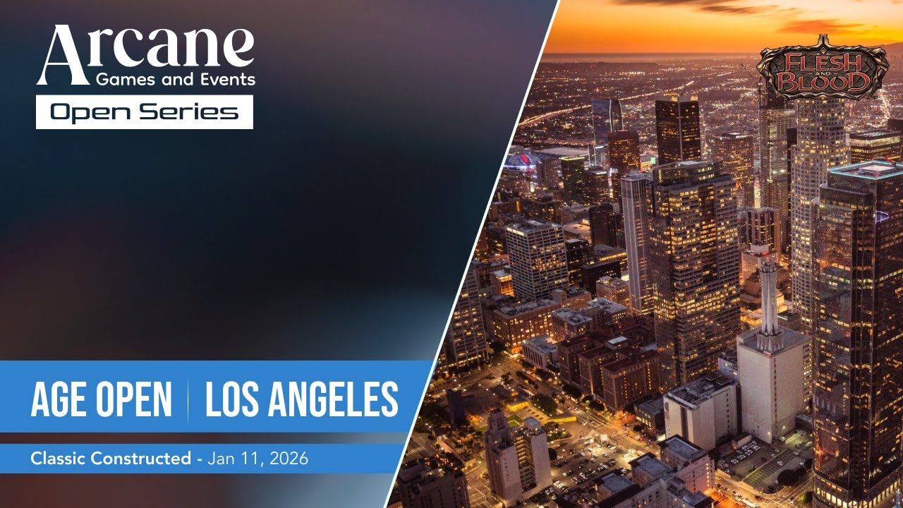 Jan Los Angeles AGE Open | Season 4 | Classic Constructed | Flesh and Blood