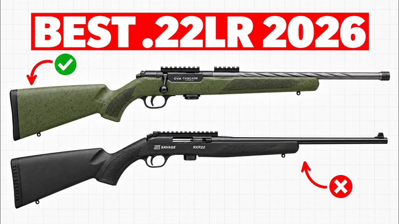 10 новых винтовок калибра .22 LR, которые все покупают в 2026 году!