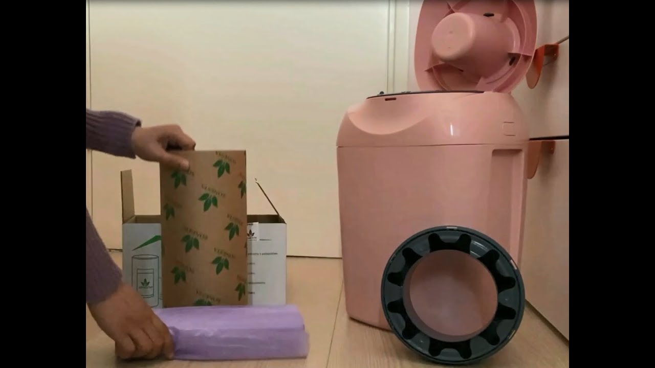 How to use cheap refill (Sonesta) to Tommee Tippee Sangenic Tec Nappy Bin