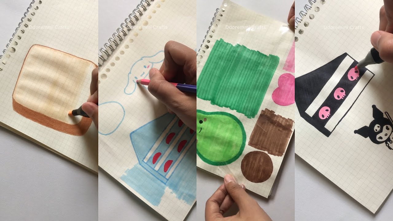 [🚀Tutorial] Food Paper Squishy🍍 How to make a paper squishy