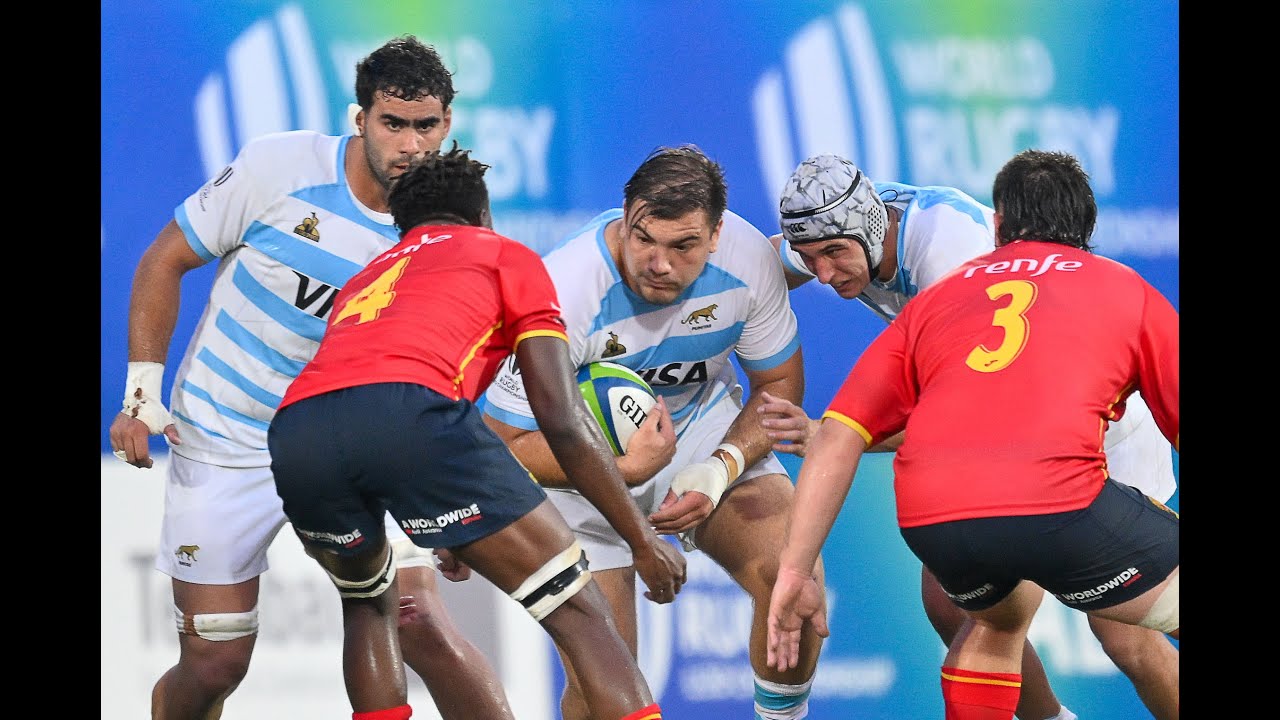 Highlights Los Pumitas 33 vs España 30 - Copa del Mundo M20 | Fecha 2