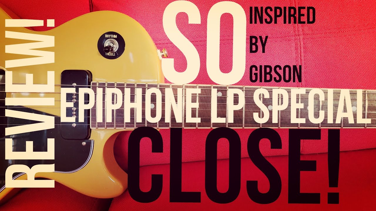 Epiphone Les Paul Special IBG TV Yellow REVIEW