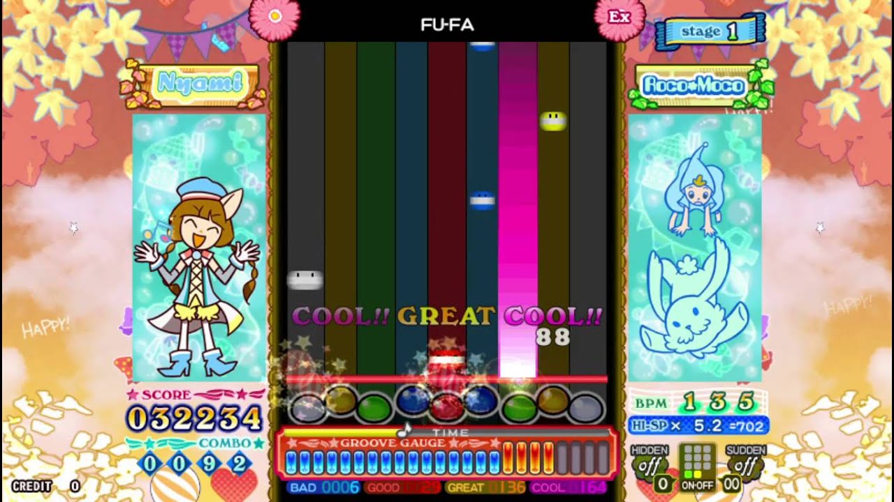 [pop'n music &eacute;clale] FU-FA (WINDY DANCE) (EX)