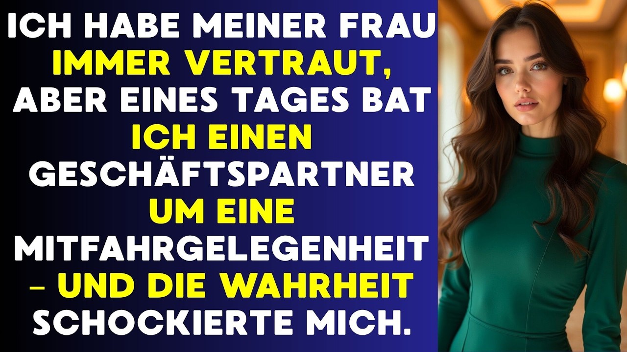 Ich Dachte Meine Ehe Sei Stark, Doch Eine Fahrt Mit Einem Geschäftspartner Zeigte Mir Die Wahrheit