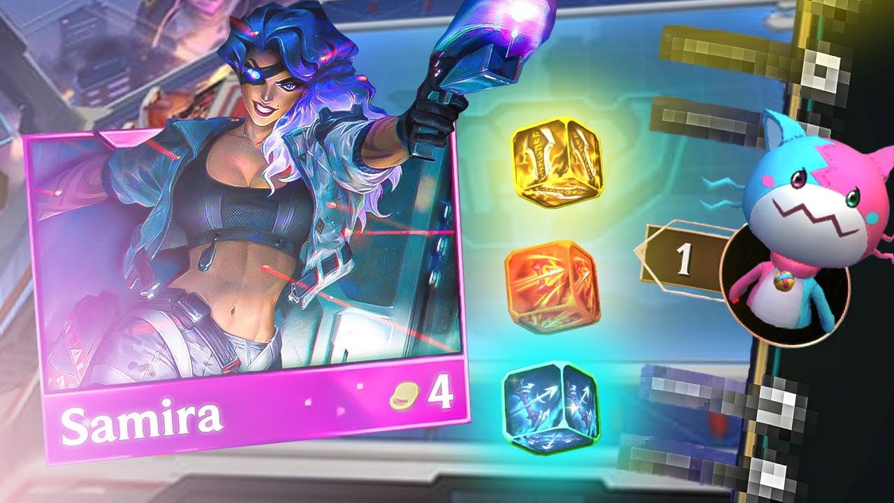 3 Star Samira ⭐⭐⭐ 1 HP = TOP 1? | 4 Aegis + Super Tank Sett