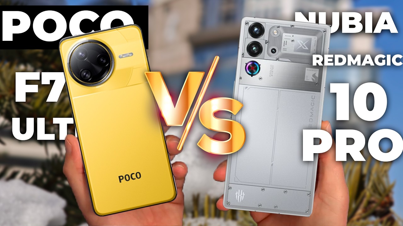⚔️POCO F7 ULTRA VS REDMAGIC 10 PRO ¿Cual es MEJOR?