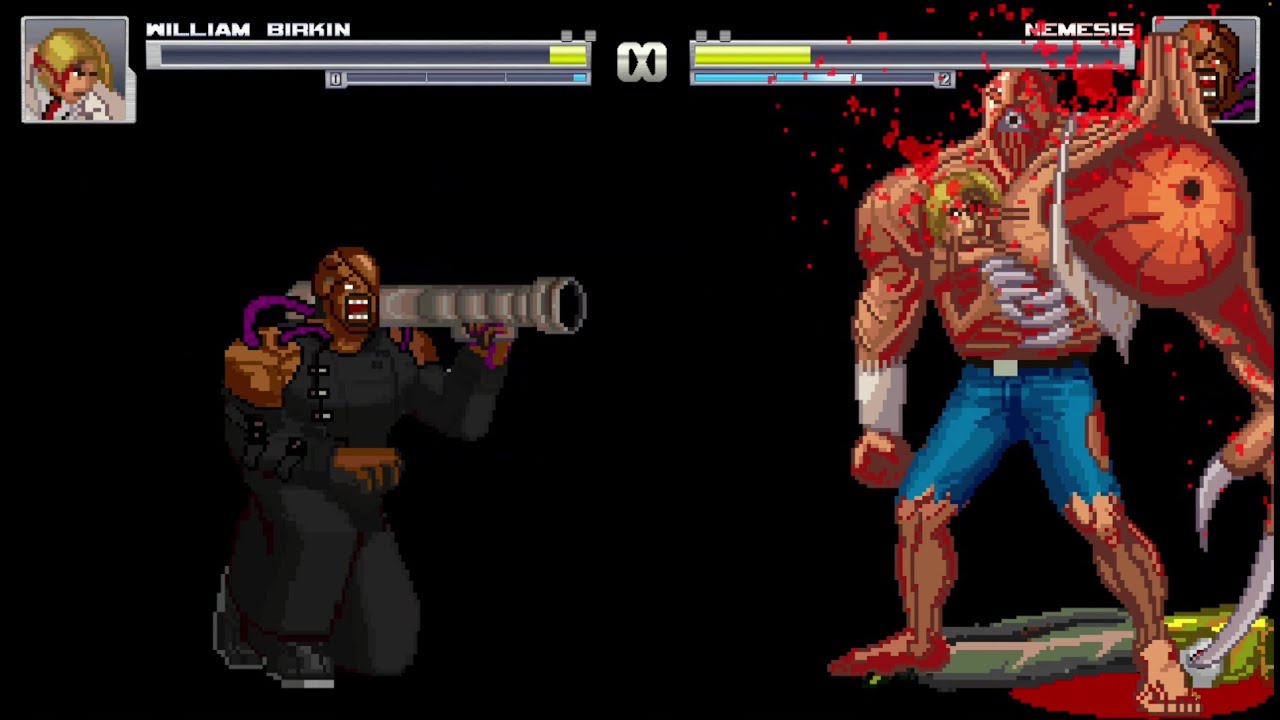 NEMESIS VS WILLIAM BIRKIN (EPIC RESIDENT EVIL BATTLE)