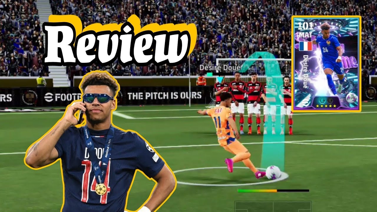 Review do Desire Doue, será que é estrela ou  bagre? No eFootball 2026