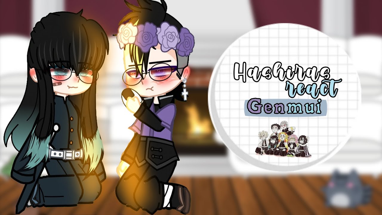 Hashiras react to Genmui!💜🌫️ 🇧🇷/🇺🇲 Especial de ano novo✨🎉