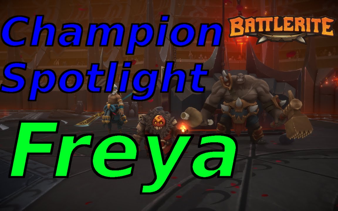 Battlerite Champion Spotlight - Freya, Eye of the Storm (BLC Ravener)
