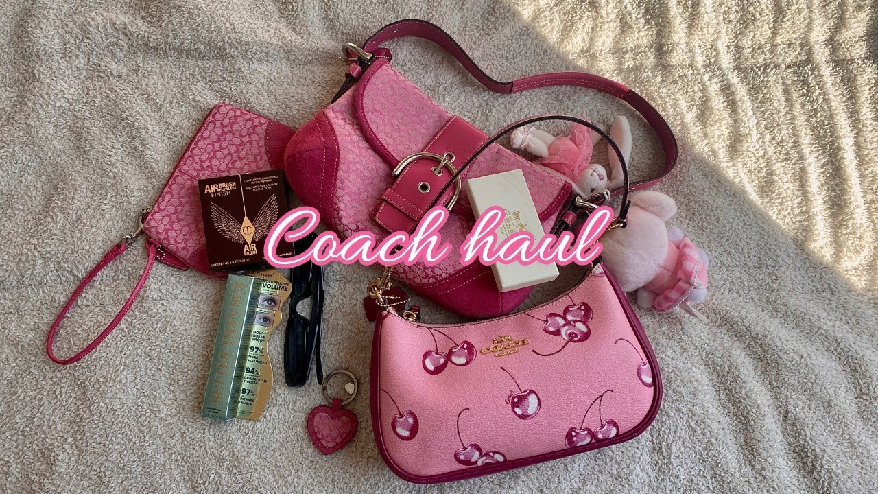 Coach haul 🎀 What's new in my collection