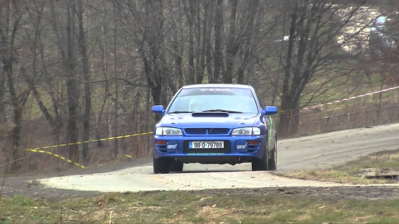Janusz Kołodziej / Ernest Koza - Subaru Impreza STi Type R 2,2 - Race Rent Cup Dębno 03-03-2013