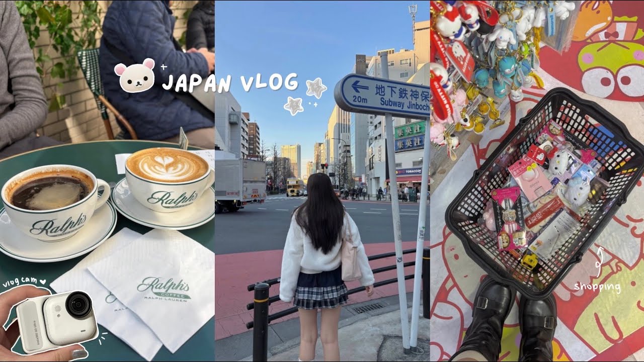 ВИДЕОБЛОГ О ЯПОНИИ 🍥 | Распаковка insta360 go ultra, Brandy Melville, рамен Ichiran, книжный мага...