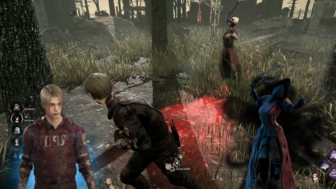 Leon tries to escape The Nurse!