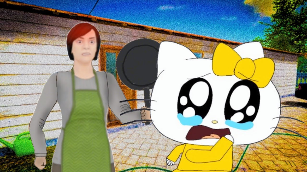 SHE HIT MIMIE WITH A PAN!! 😭💥 (Why Did Mimie Try to Escape?!) | School Boy Runaway