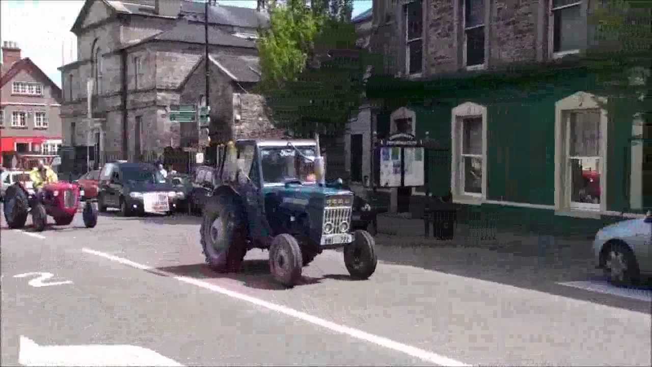 Vintage Tractor Rally in Beautiful Lismore Waterford Ireland Sunday 13th May 2012