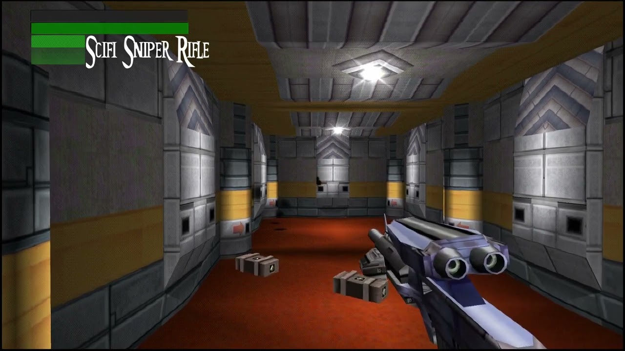 TimeSplitters - All weapons showcase