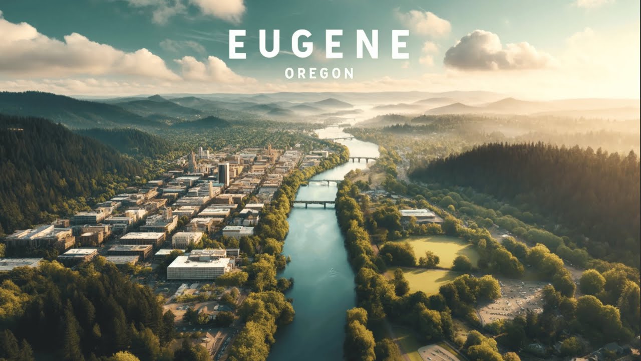 🌍 Eugene  Oregon  USA 🇺🇸 |  Drone Flight