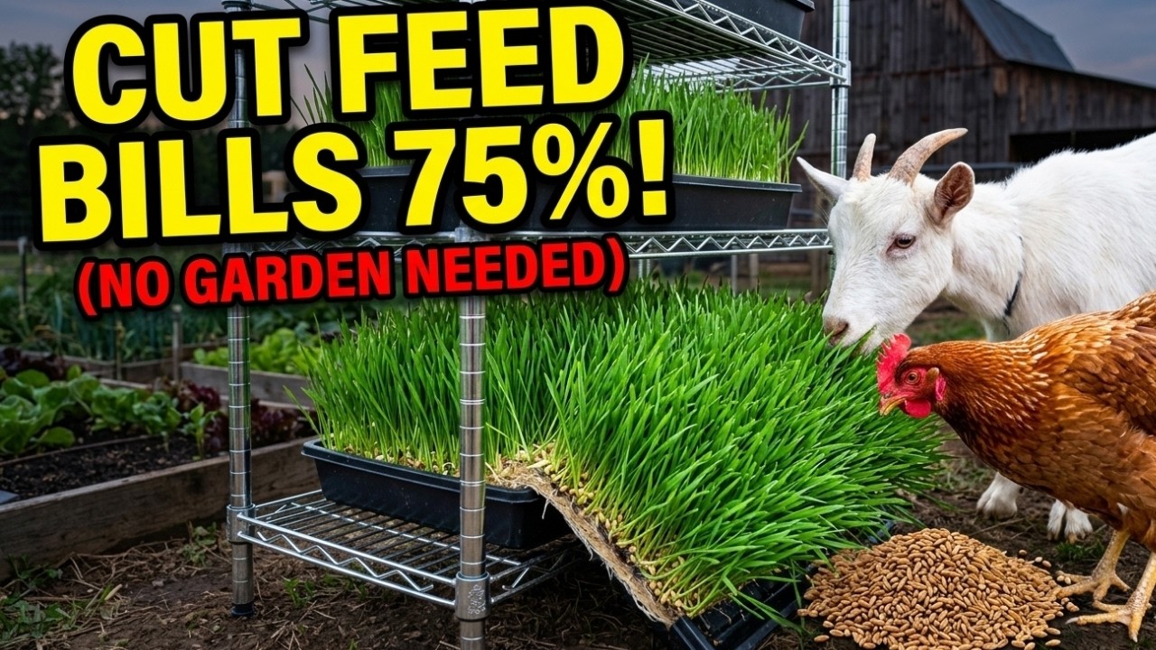 Save 70% on Feed Bill With This Simple $50 System — Here's How