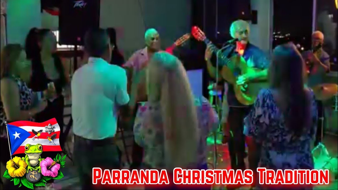 Puerto Rican Christmas Tradition You HAVE to See! Parranda Con Cenizo in Rinc&oacute;n Puerto Rico!