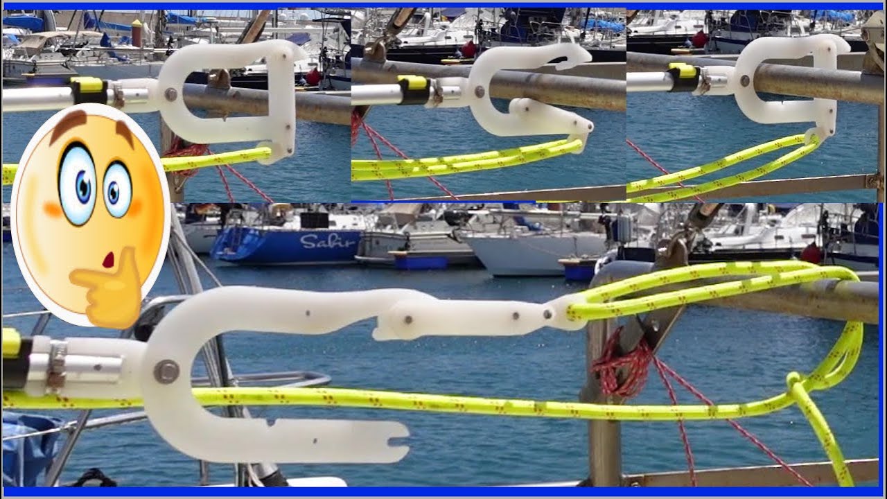 how to loop a rope around something that is hard to reach.