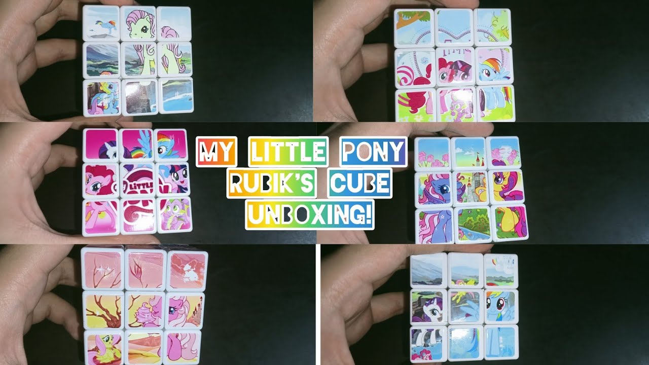 My Little Pony Rubik's Cube UNBOXING!