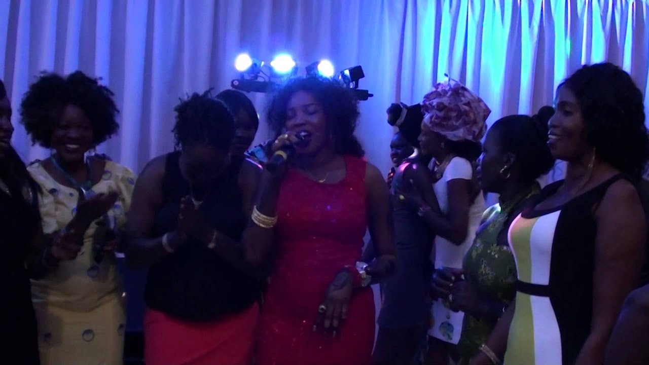 Adut Jok Aher Gokmachar song in her welcoming day in Calgary 20150109061547
