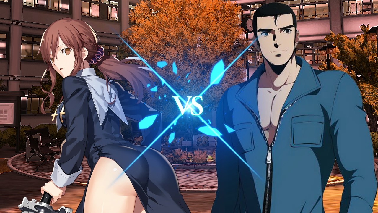 メルブラ ノエル先生 VS 阿部さん - MUGEN